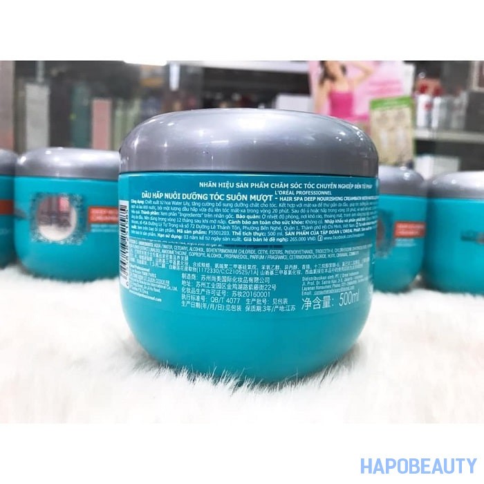 Dầu Hấp L'Oréal Professionnel Hair Spa Deep Nourishing Creambath 500ml 3